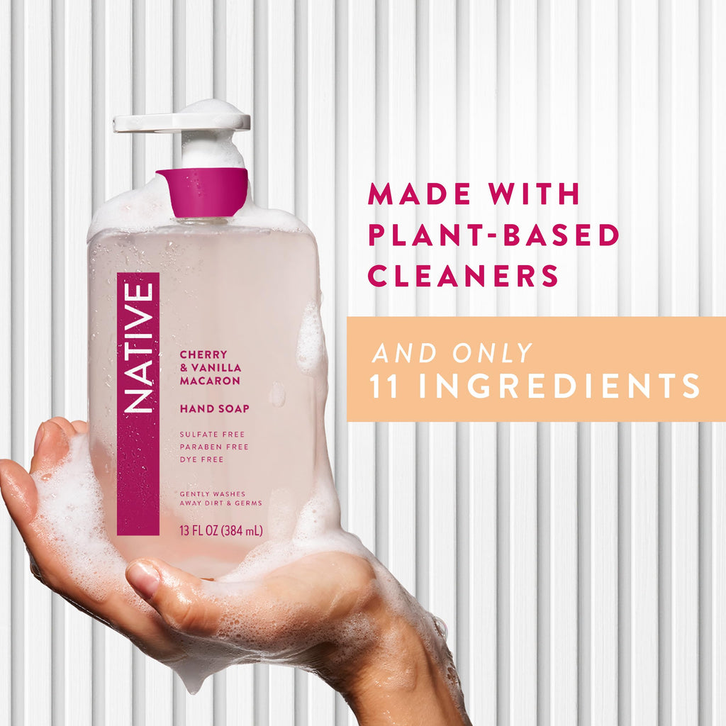 Product label showing ingredients and product features clearly