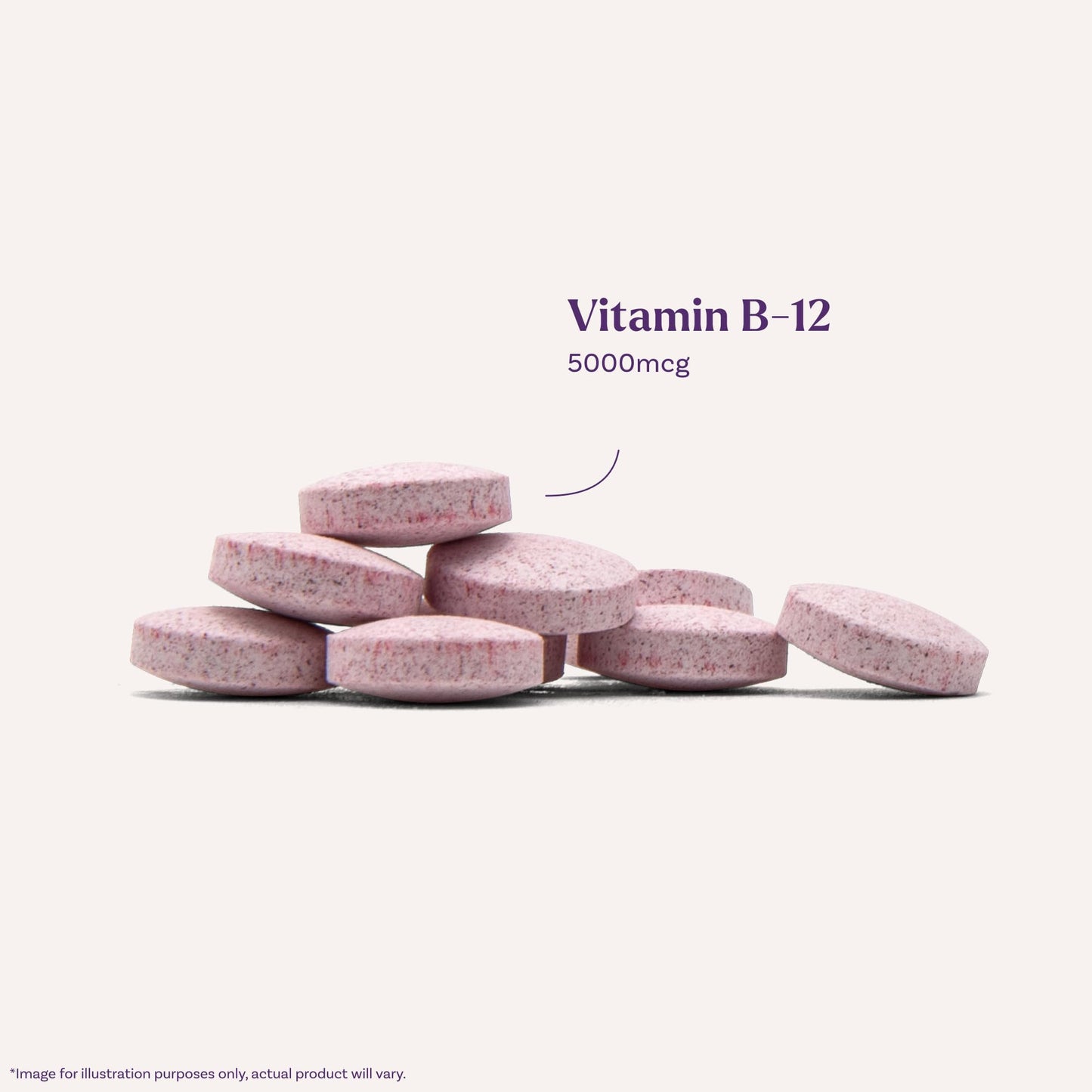 Back label of Natrol Vitamin B12 showing supplement facts ingredients list and directions for use