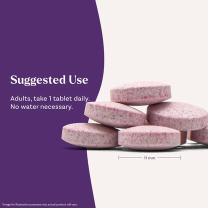 Natrol B12 five thousand micrograms tablets packaging emphasizing no water needed quick melt feature