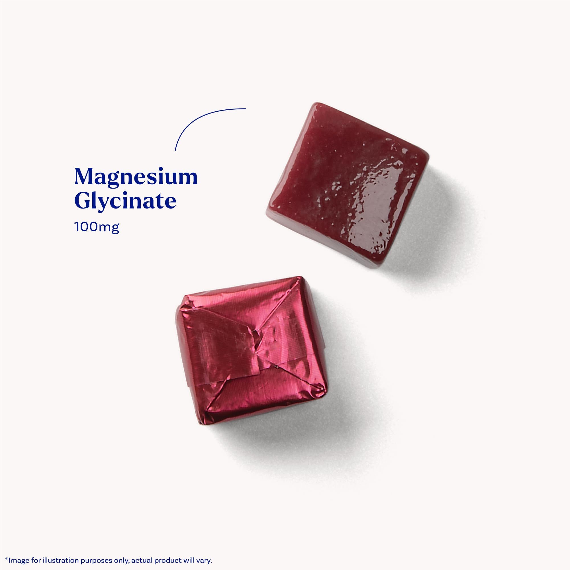 Natrol High Absorption Magnesium Glycinate soft chews packaging back label showing ingredients