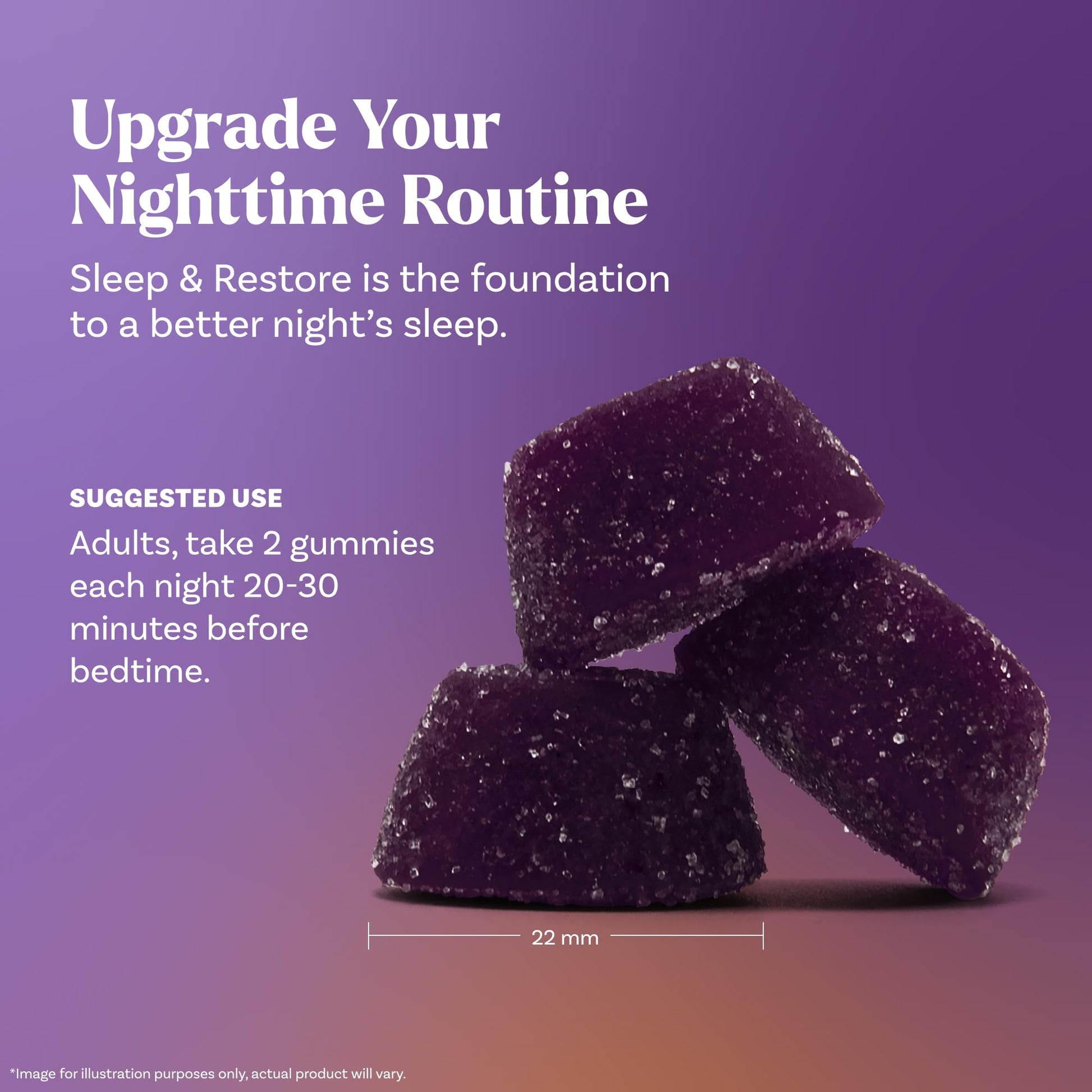 Premium Natrol non GMO relaxation and nighttime sleep support gummies