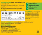 Nature Made Potassium Gluconate 550mg USP verified seal detail