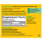 Nature Made Magnesium Glycinate high absorption formula display