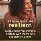 Nature's Bounty Zinc high potency caplet closeup view