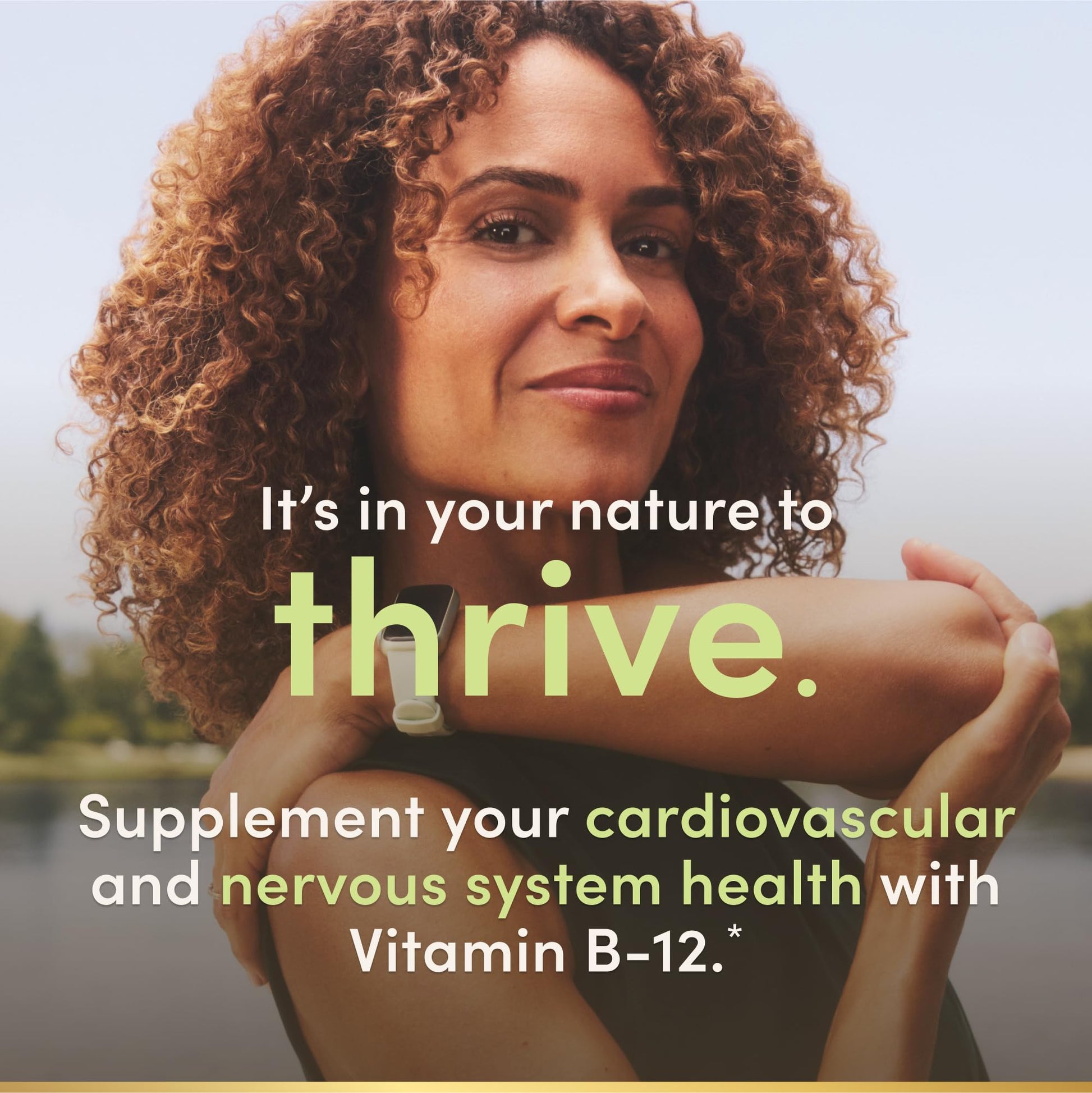 Authentic USA imported Nature's Bounty Vitamin B12 liquid packaging highlighting the 5000 mcg potency per serving.
