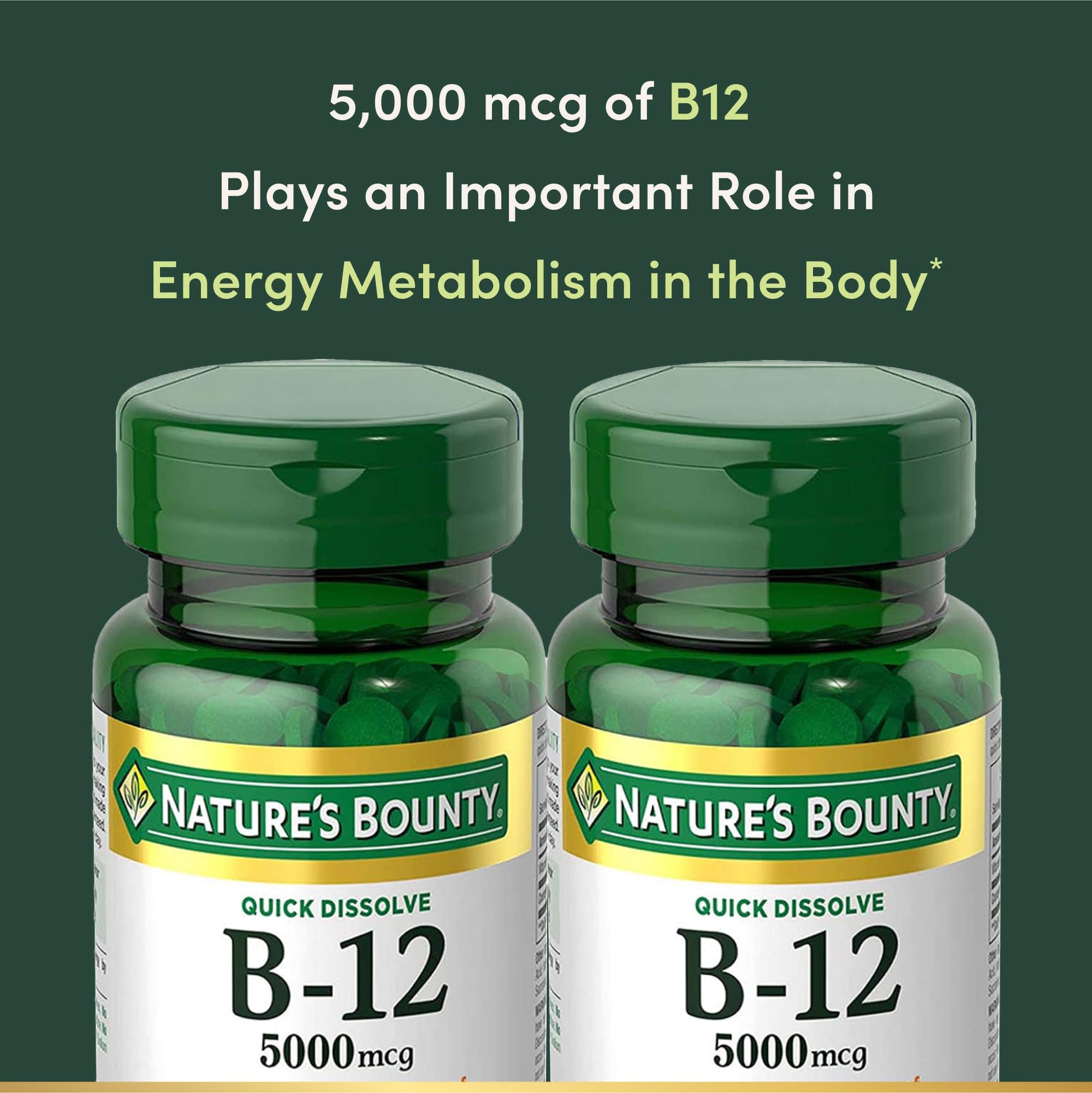 Twin pack packaging of Nature's Bounty nervous system health supplements