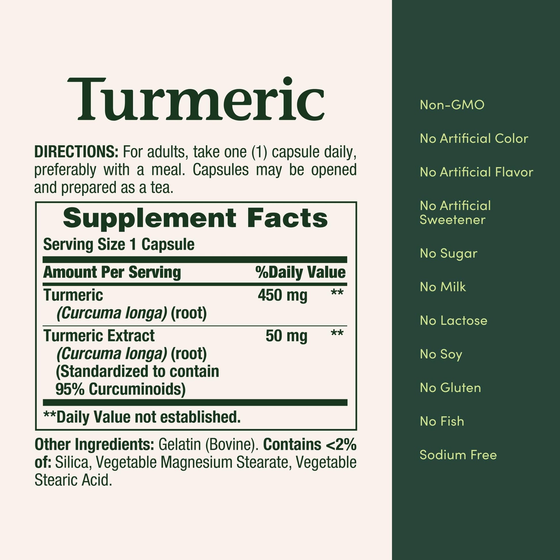 Nature's Bounty Turmeric 450 Milligrams bottle seal inspection confirming authentic USA import quality