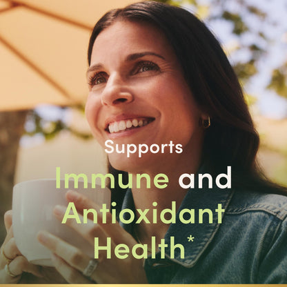 Nature's Bounty elderberry flavored chewable supplements with vitamins and zinc