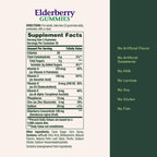 Natures Bounty Elderberry Gummies container cap and safety seal