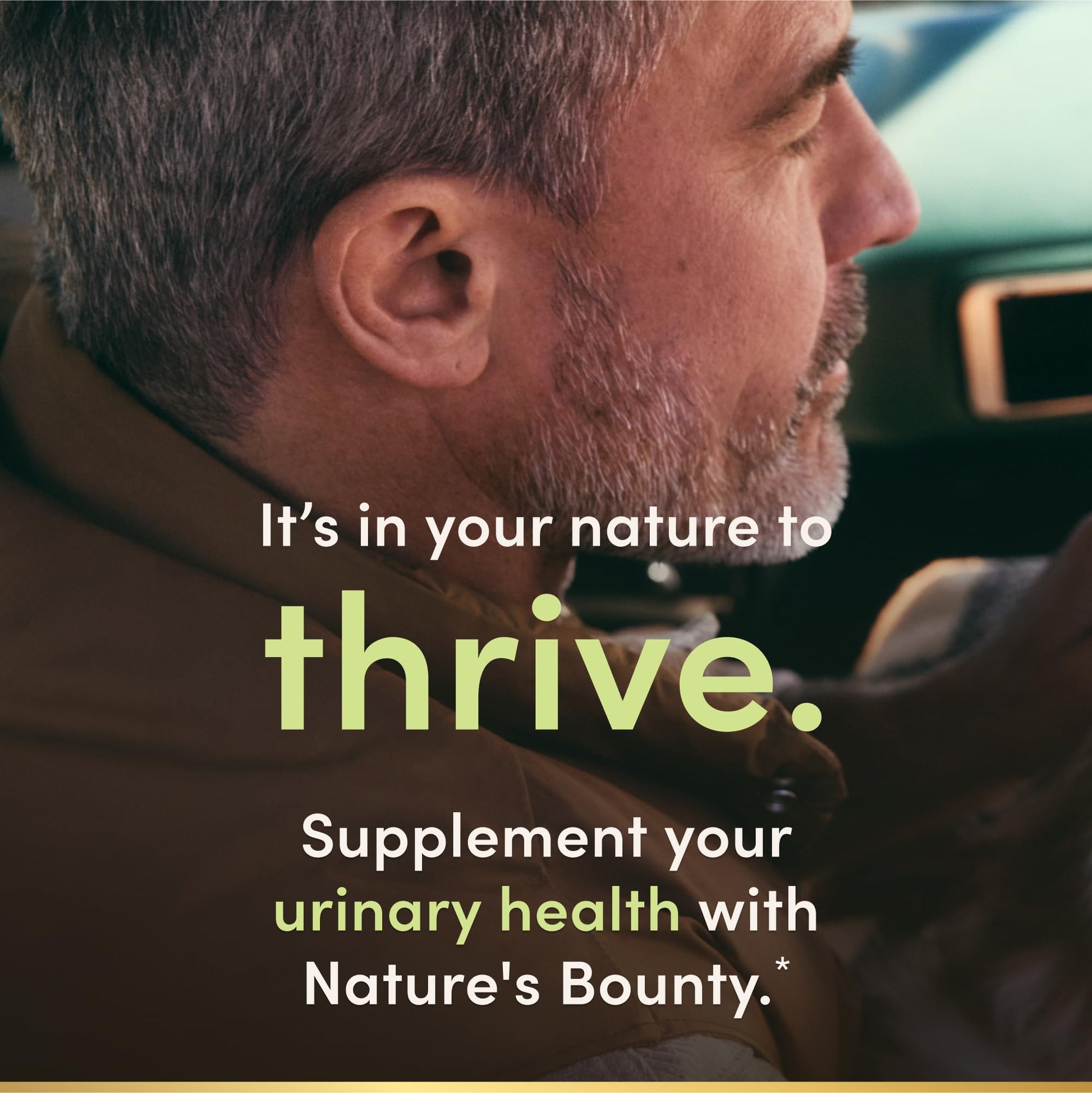 Nature's Bounty Cranberry dietary supplement bottle side view