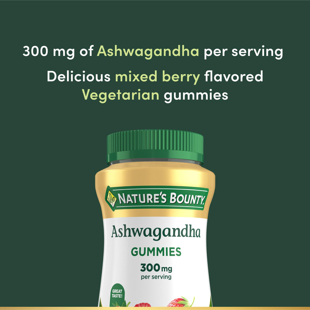 Nature's Bounty Stress Support Gummies ingredient details