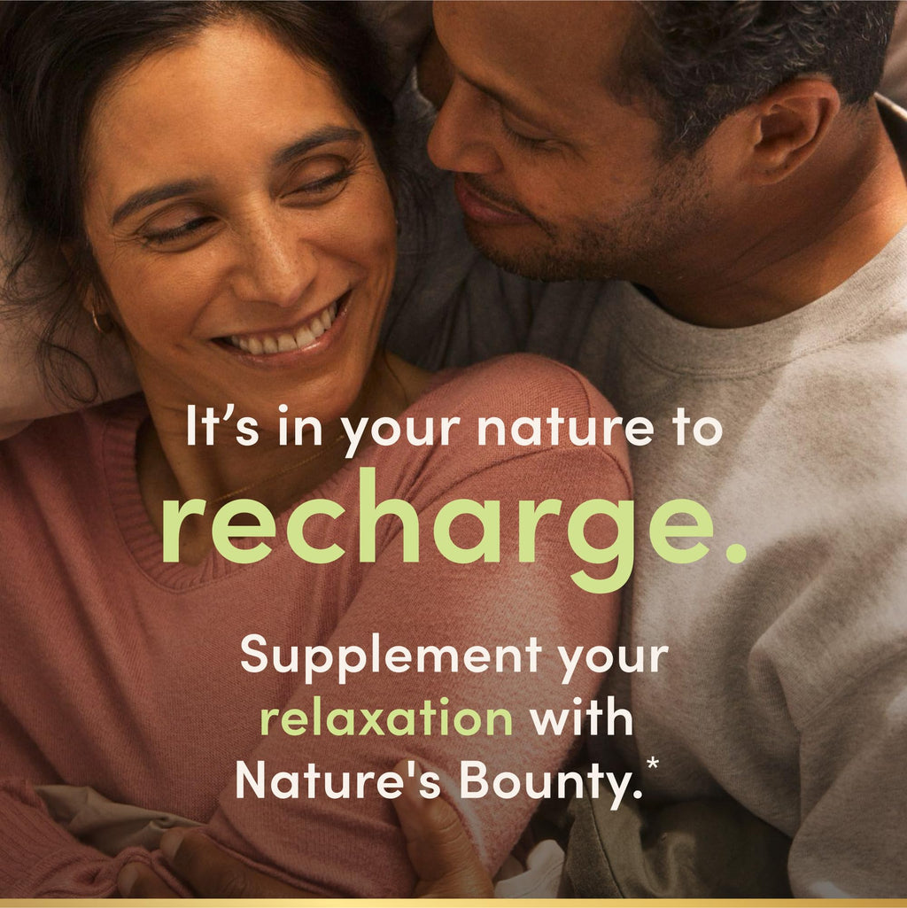 Nature's Bounty Ashwagandha root extract dosage packaging