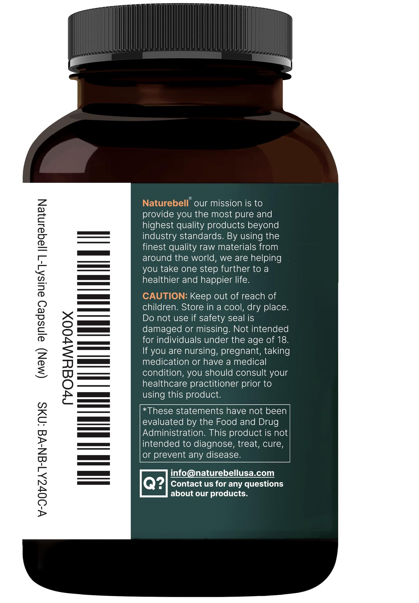 NatureBell imported skin and lip health supplement close up visual