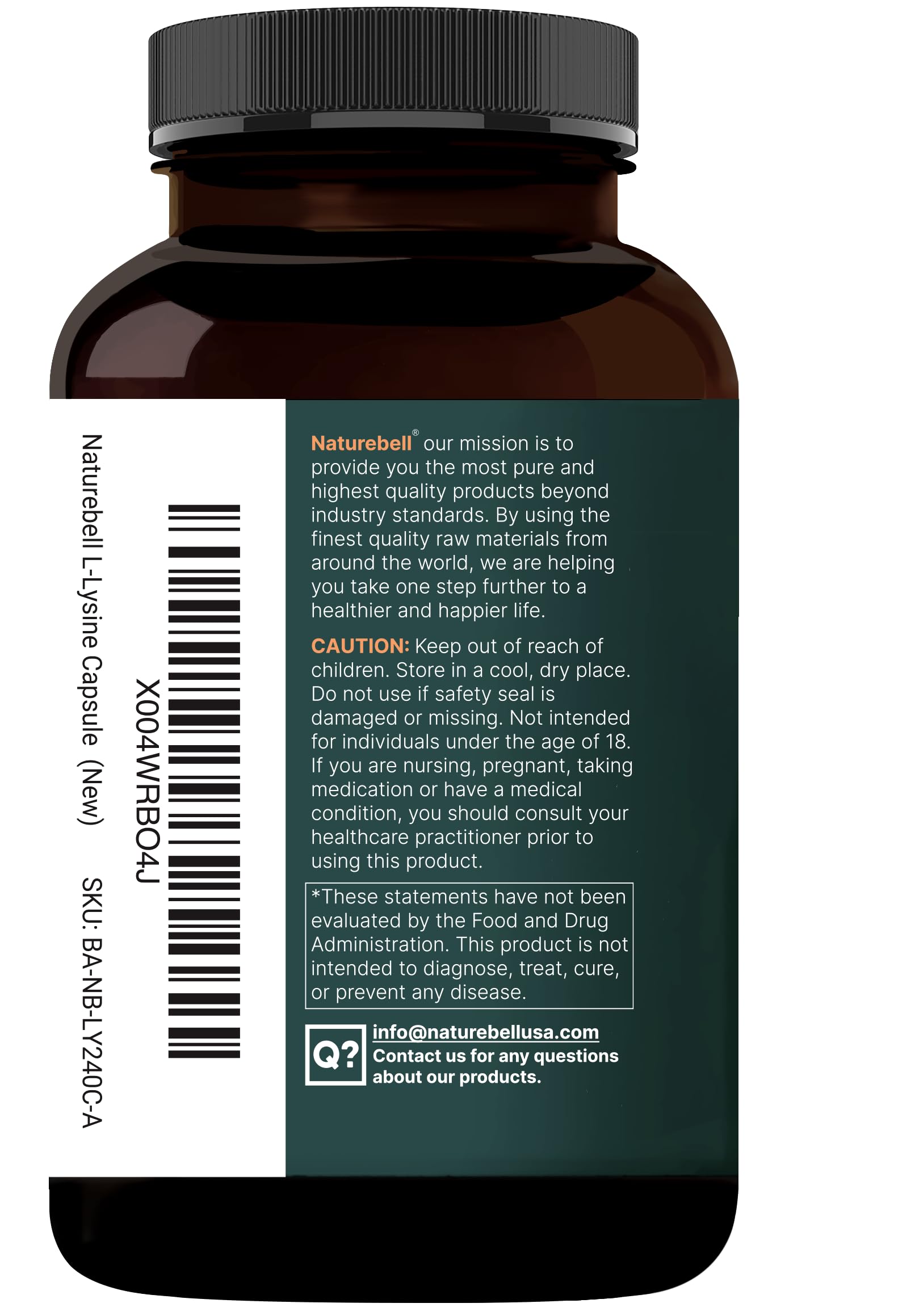NatureBell imported skin and lip health supplement close up visual