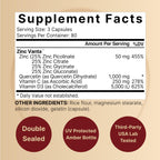 NatureBell dietary supplement bottle back label showing supplement facts