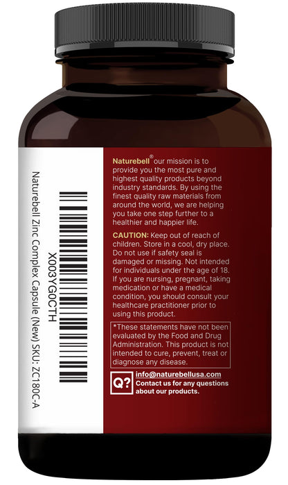NatureBell seasonal health blend 240 capsule count secure packaging presentation