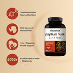 Side view of NatureBell digestive health supplement bottle