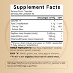 NatureBell Psyllium Husk supplement bottle label details