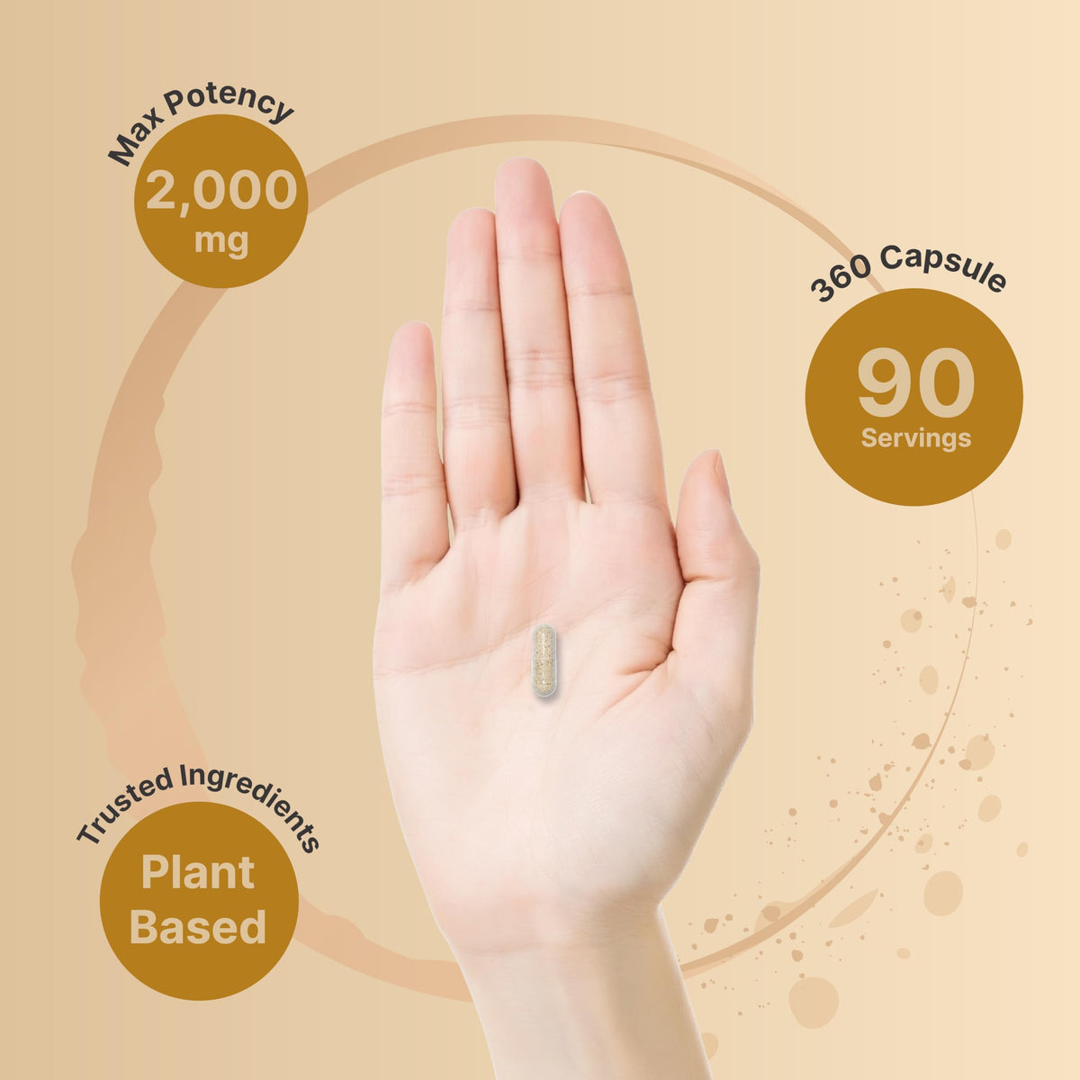 NatureBell Psyllium Husk 3-in-1 formula ingredients view