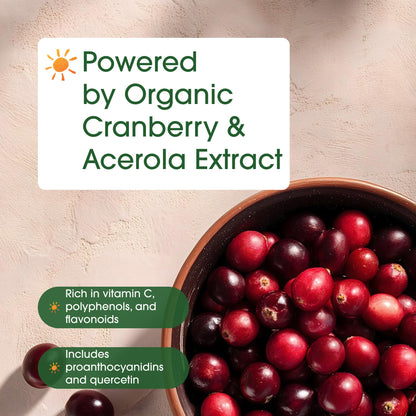 NatureBell cranberry extract with acerola cherry daily serving