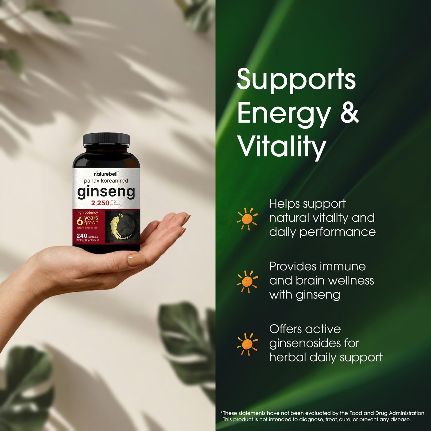 NatureBell 240 softgels supplement packaging