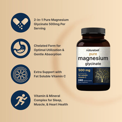 NatureBell dietary supplement capsules for muscle relaxation