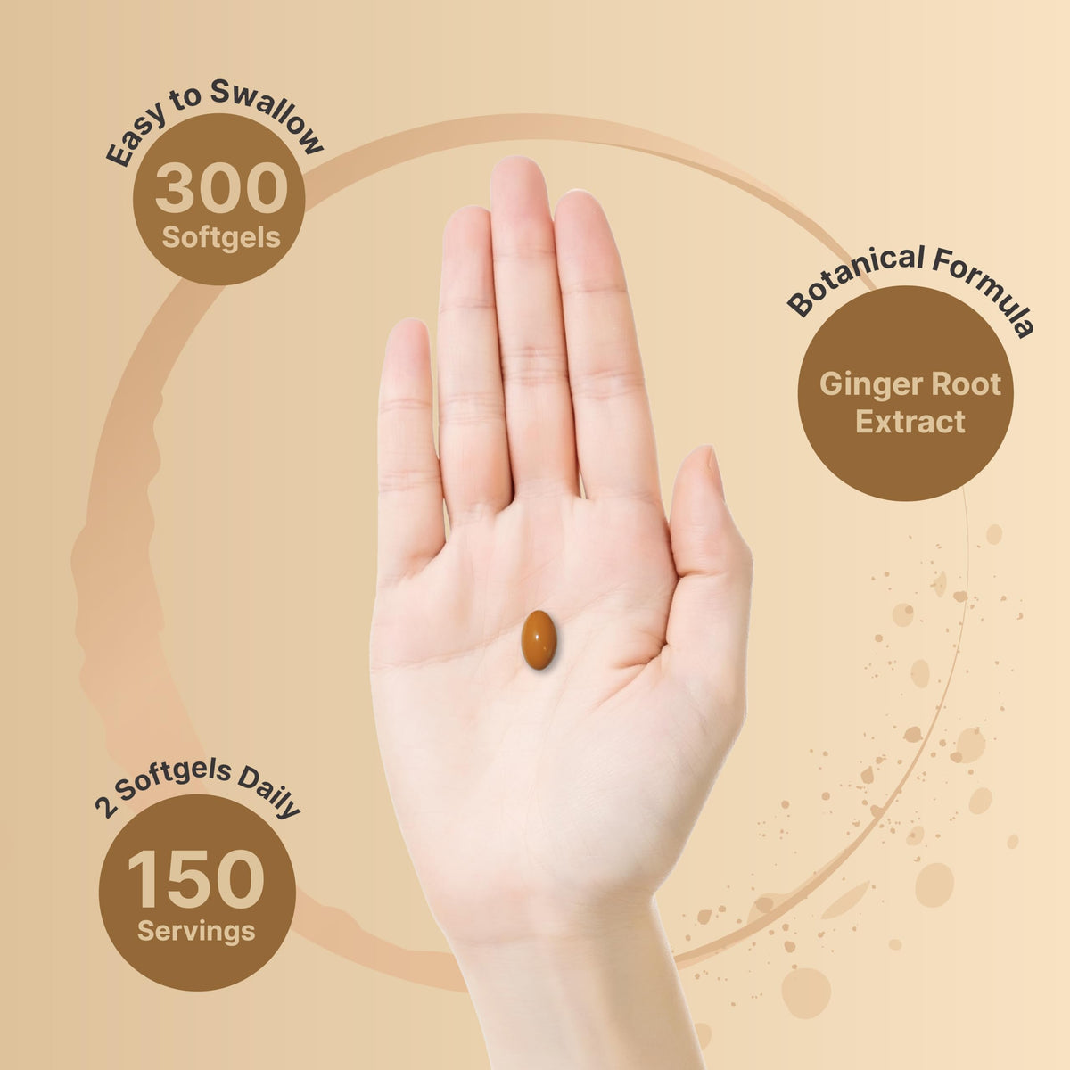 NatureBell non-genetically modified and gluten free certified digestive supplement seal close up