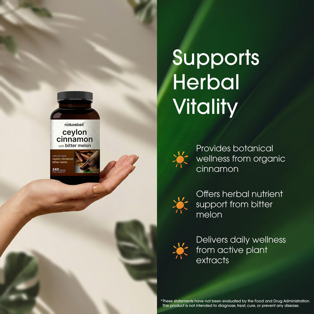 NatureBell dietary supplement capsules nutritional information