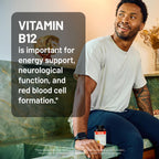 NatureWise Vitamin B12 non-GMO and gluten-free seal