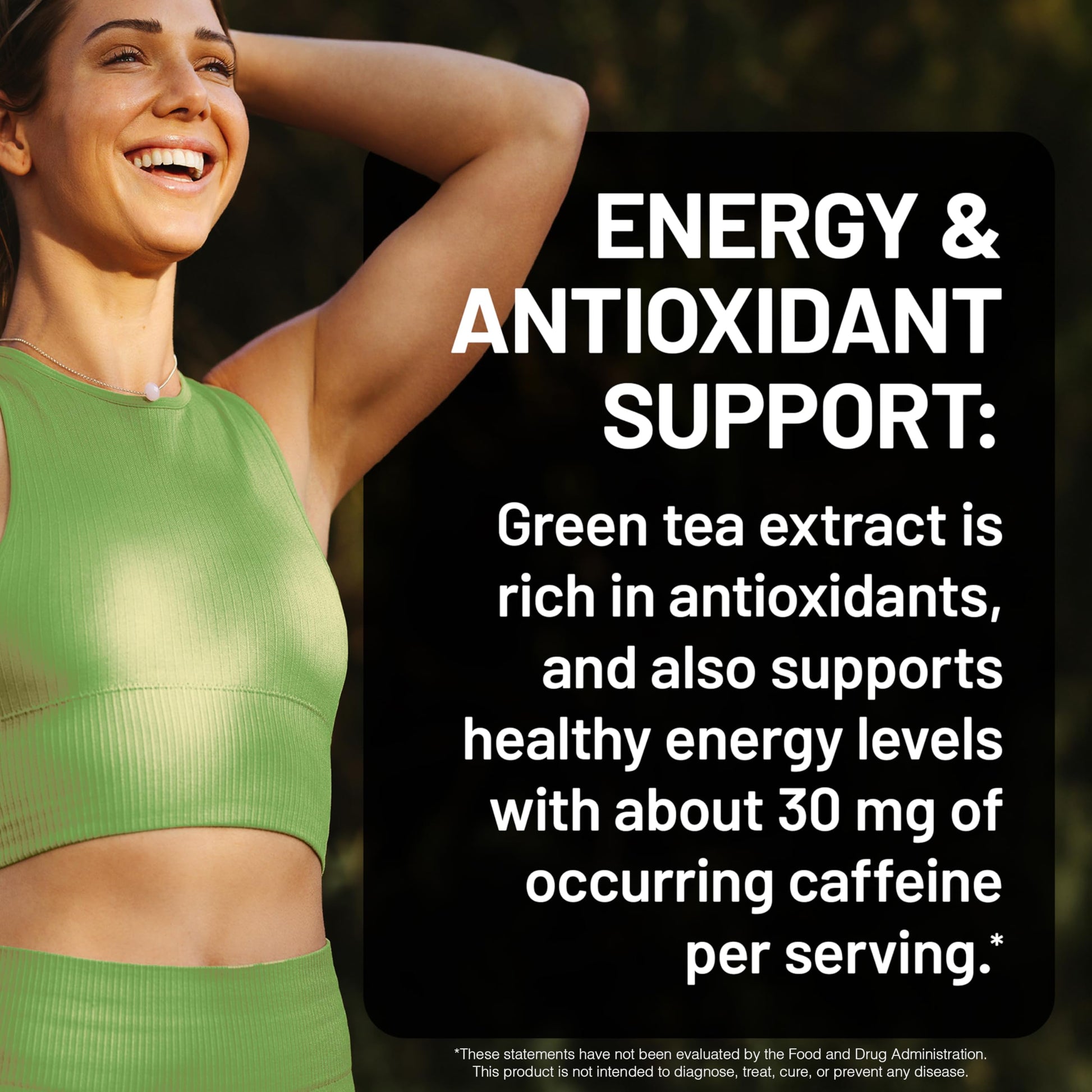 NatureWise Green Tea Extract 1000mg dietary supplement product branding
