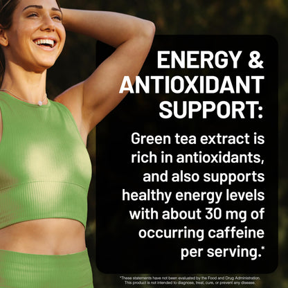 NatureWise Green Tea Extract 1000mg dietary supplement product branding
