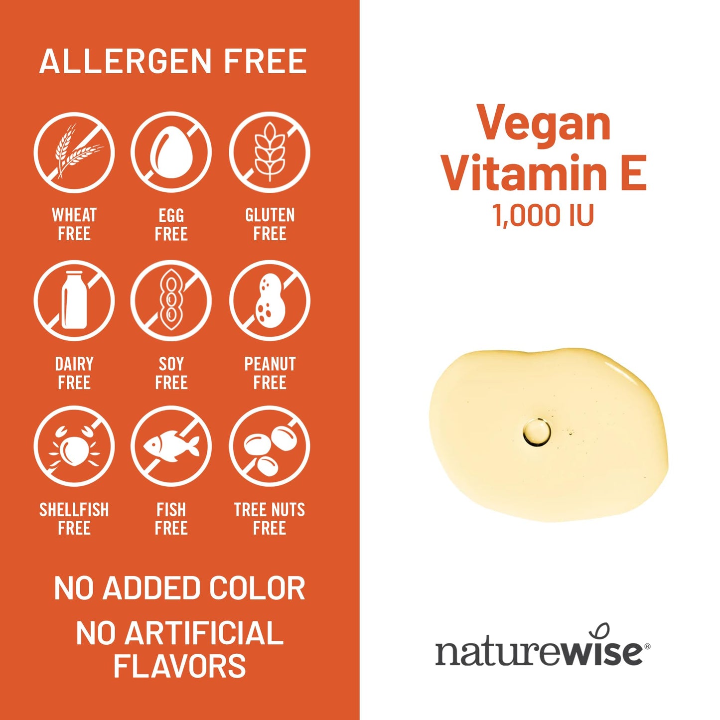 Gluten free safe adult dietary supplement close up view