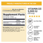 NatureWise Vitamin D3 organic olive oil formulation highlight