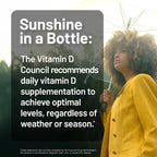 NatureWise Vitamin D3 bottle lifestyle and health concept
