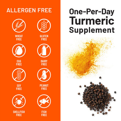 NatureWise daily immune support turmeric curcumin 30 softgels container