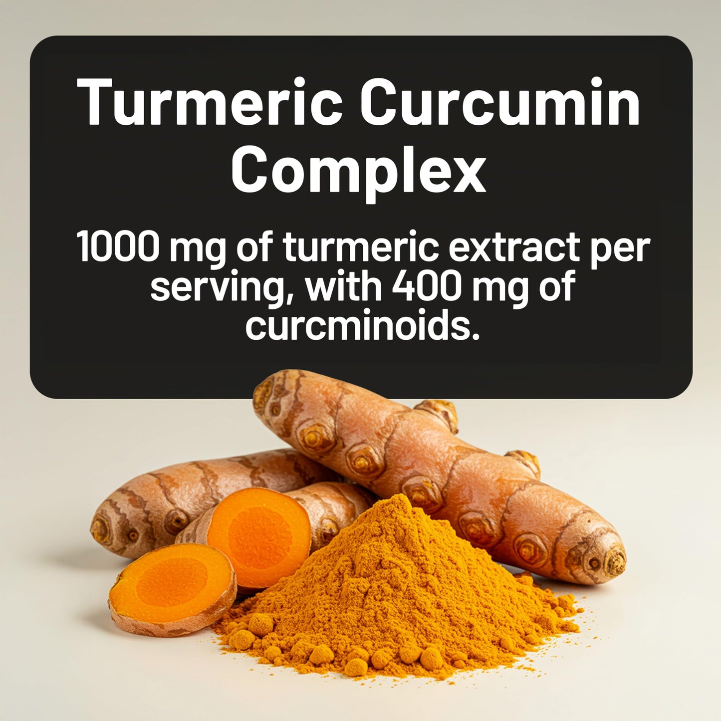 Side view of Naturewise Turmeric Curcumin vegan capsule bottle