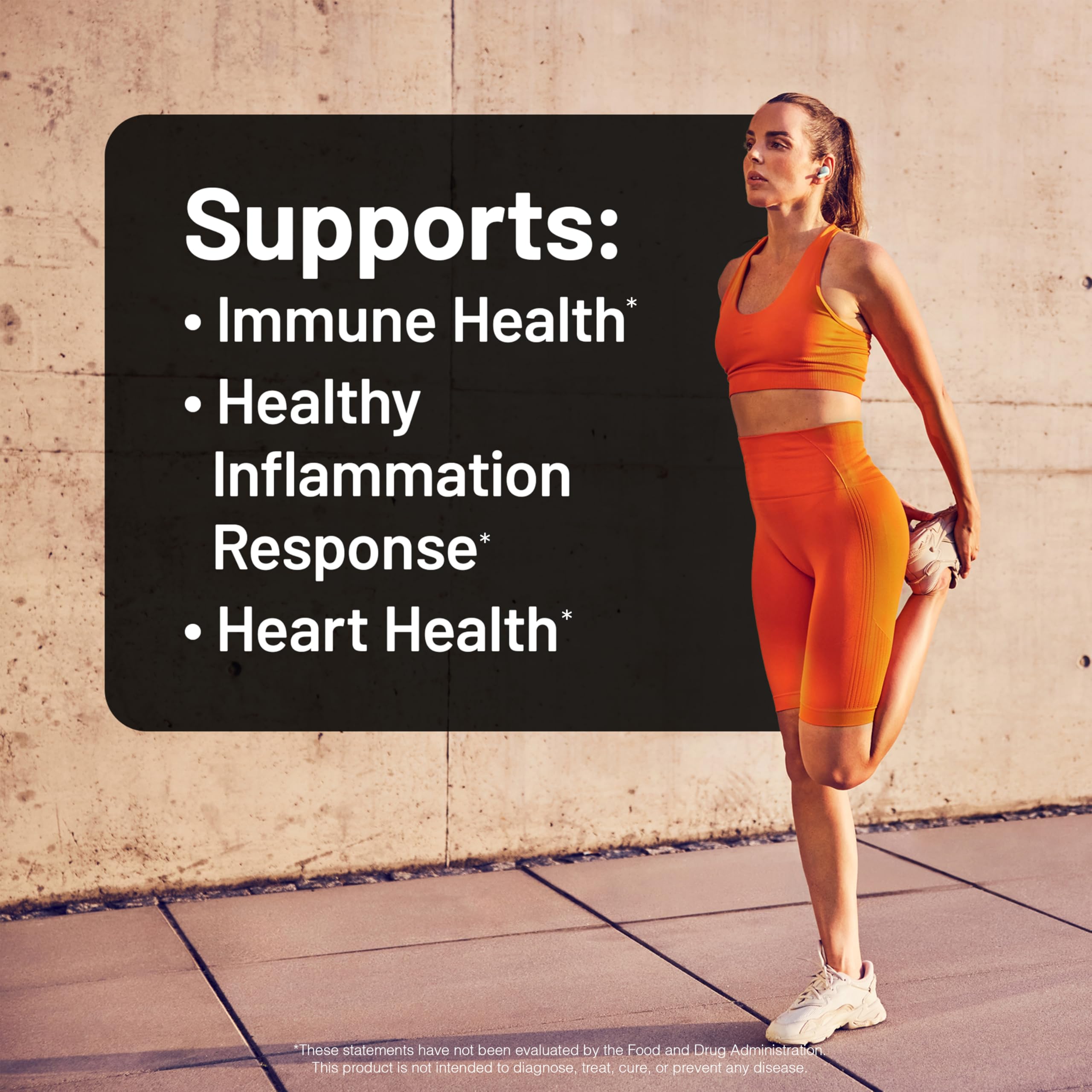 NatureWise Turmeric Curcumin Plus Ginger supplement label details