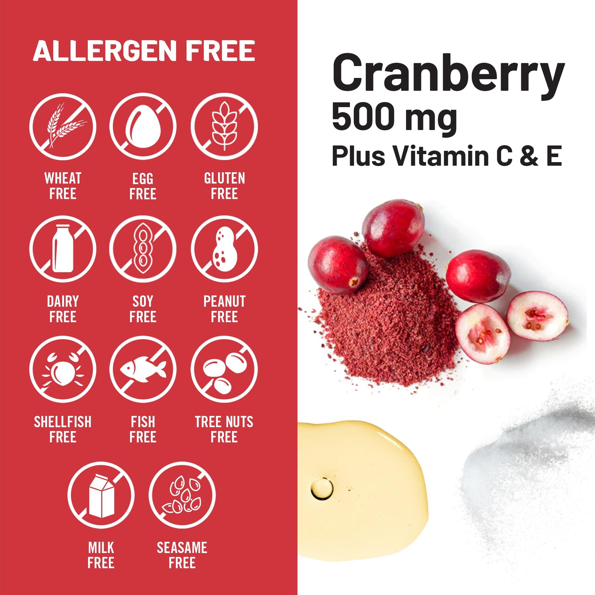 NatureWise Cranberry Fruit Extract daily wellness supplement