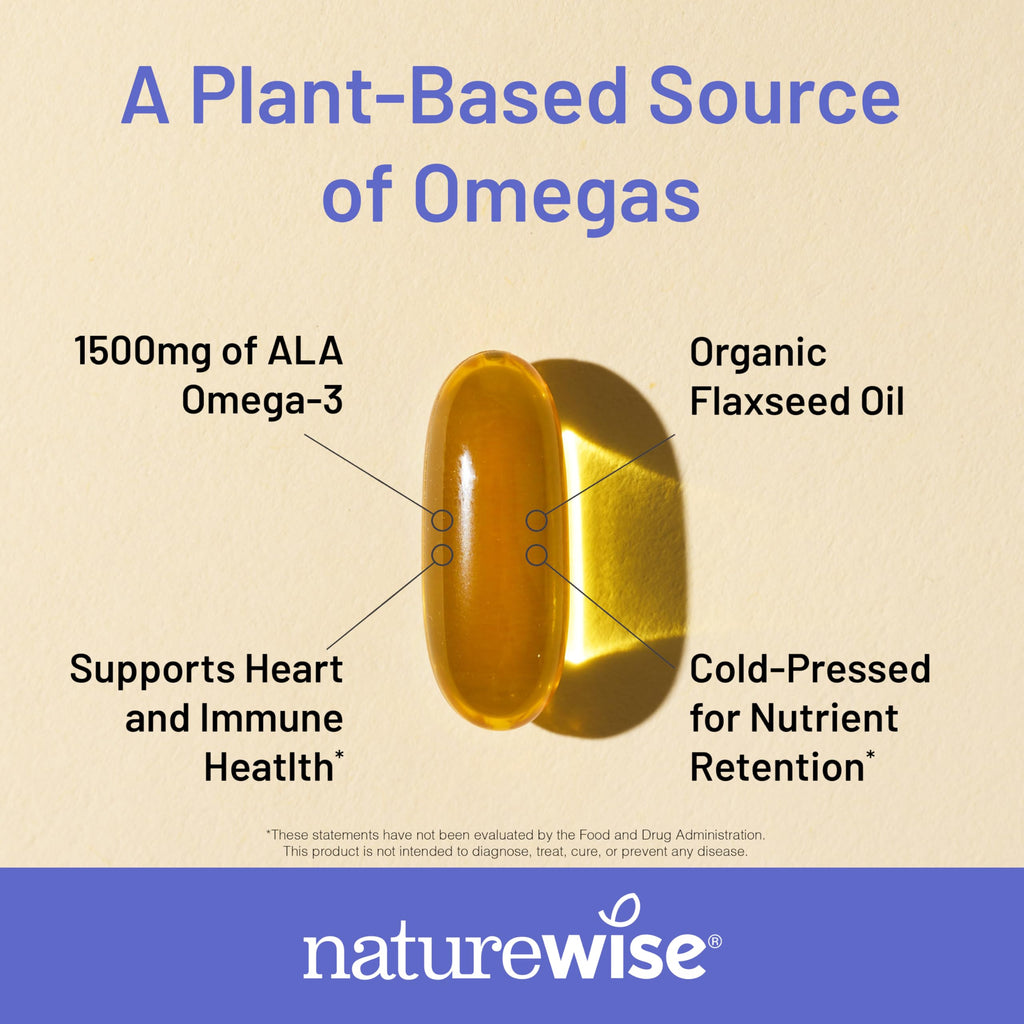NatureWise dietary supplement 90 softgels packaging showcasing premium USA imported seal