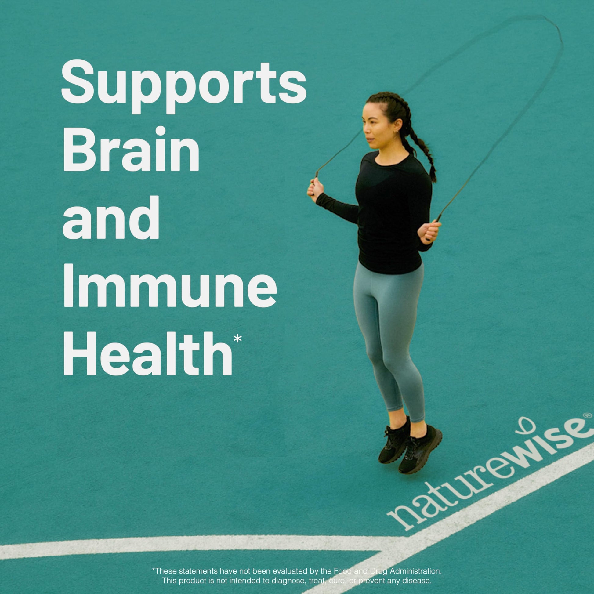 NatureWise EPA and DHA health supplement packaging on clean background