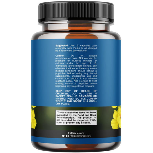 Natures Craft respiratory support supplement bottle label details