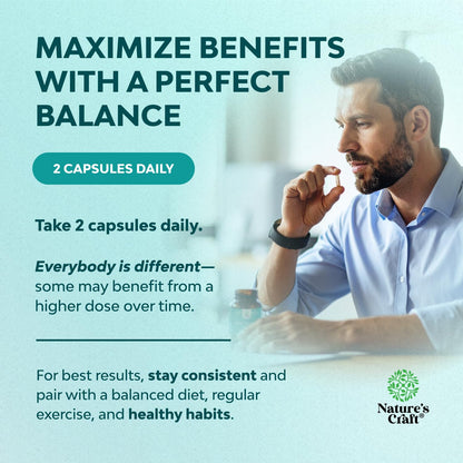 Natures Craft milk thistle and glutathione antioxidant supplement lifestyle packaging display