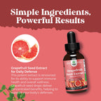 Vegan gut health supplement drops