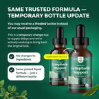 Close up of liquid dropper for Natures Craft herbal supplement
