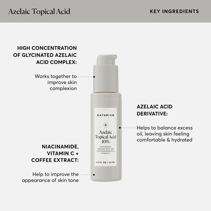Naturium biocompatible skincare bottle showing pH level details