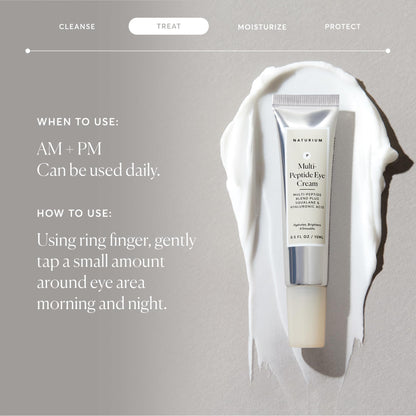 Close-up of the applicator nozzle on the Naturium squalane eye cream.
