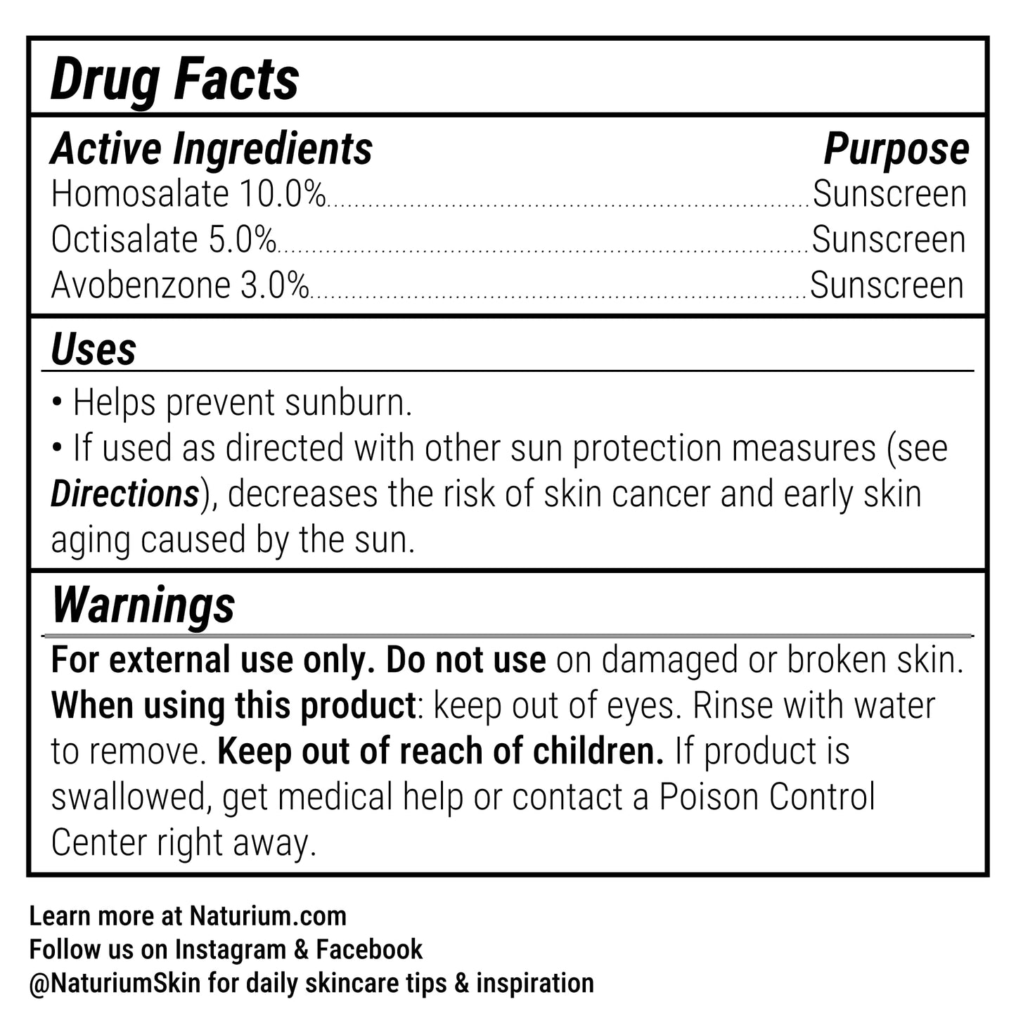Naturium Dew-Glow Moisturizer SPF 50 box and tube arrangement