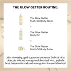 Naturium The Glow Getter Body Oil dispenser pump mechanism