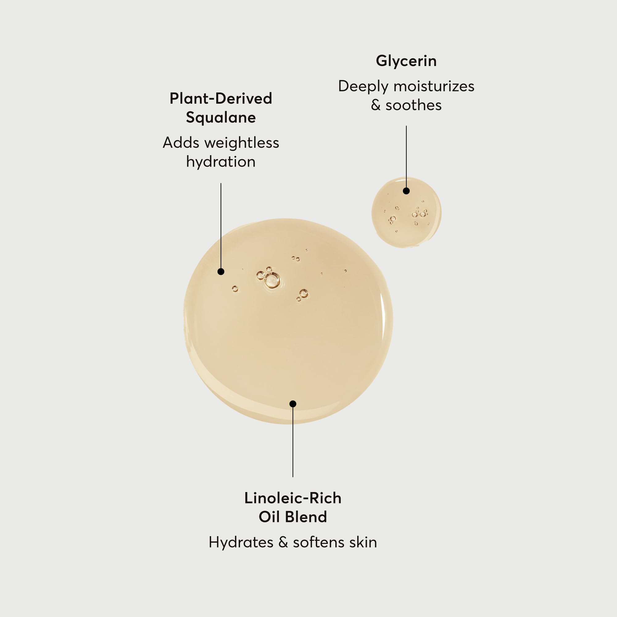 Side view of Naturium The Glow Getter hydrating cleanser bottle