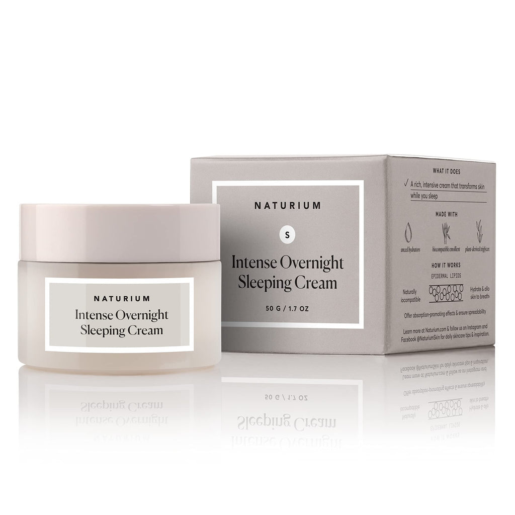 Naturium overnight sleeping cream lifestyle shot